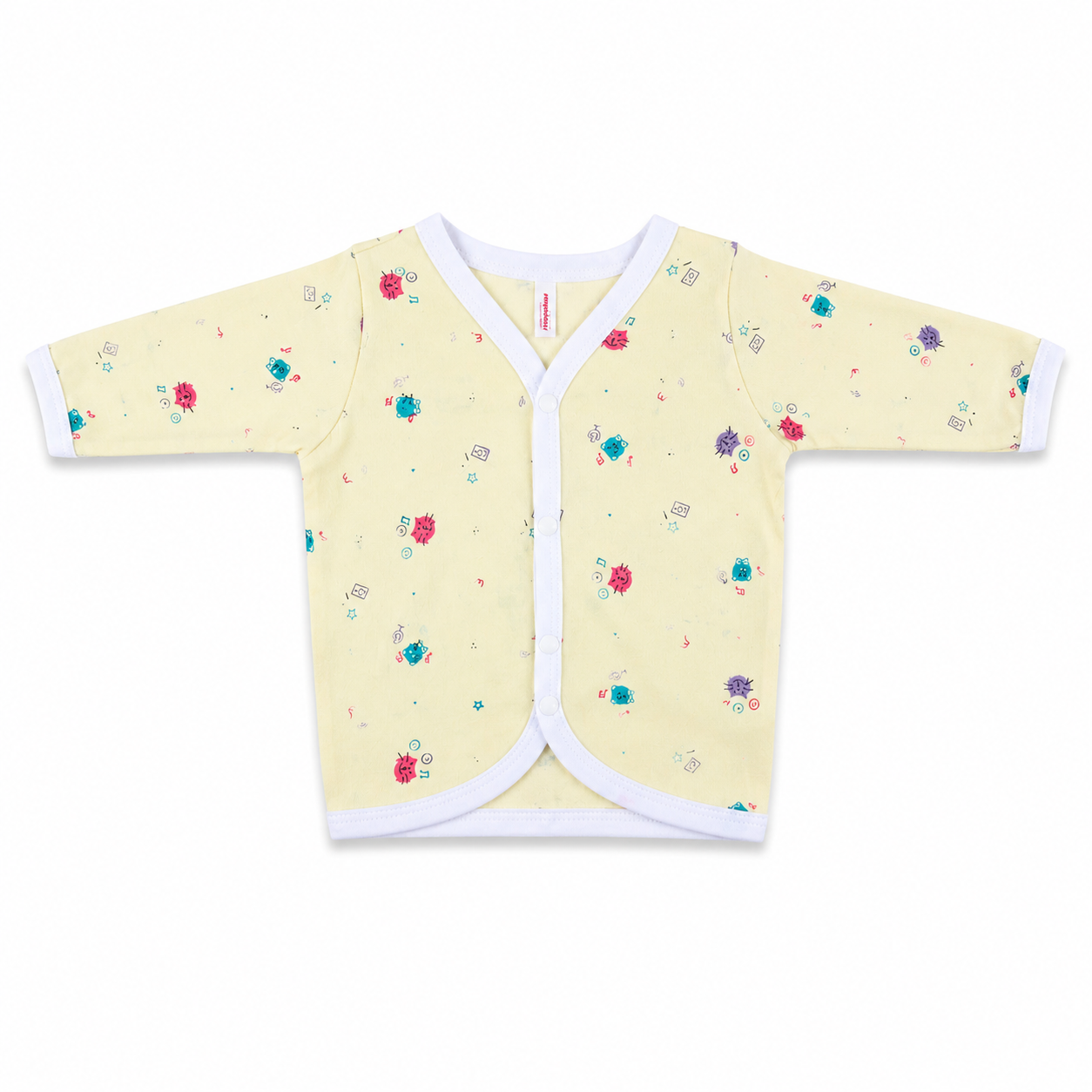 HappyKid Full Sleeve Cotton Jabala 5 Pack (0–3M)