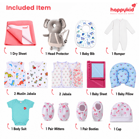 Newborn Baby Essentials 14-Piece Gift Set
