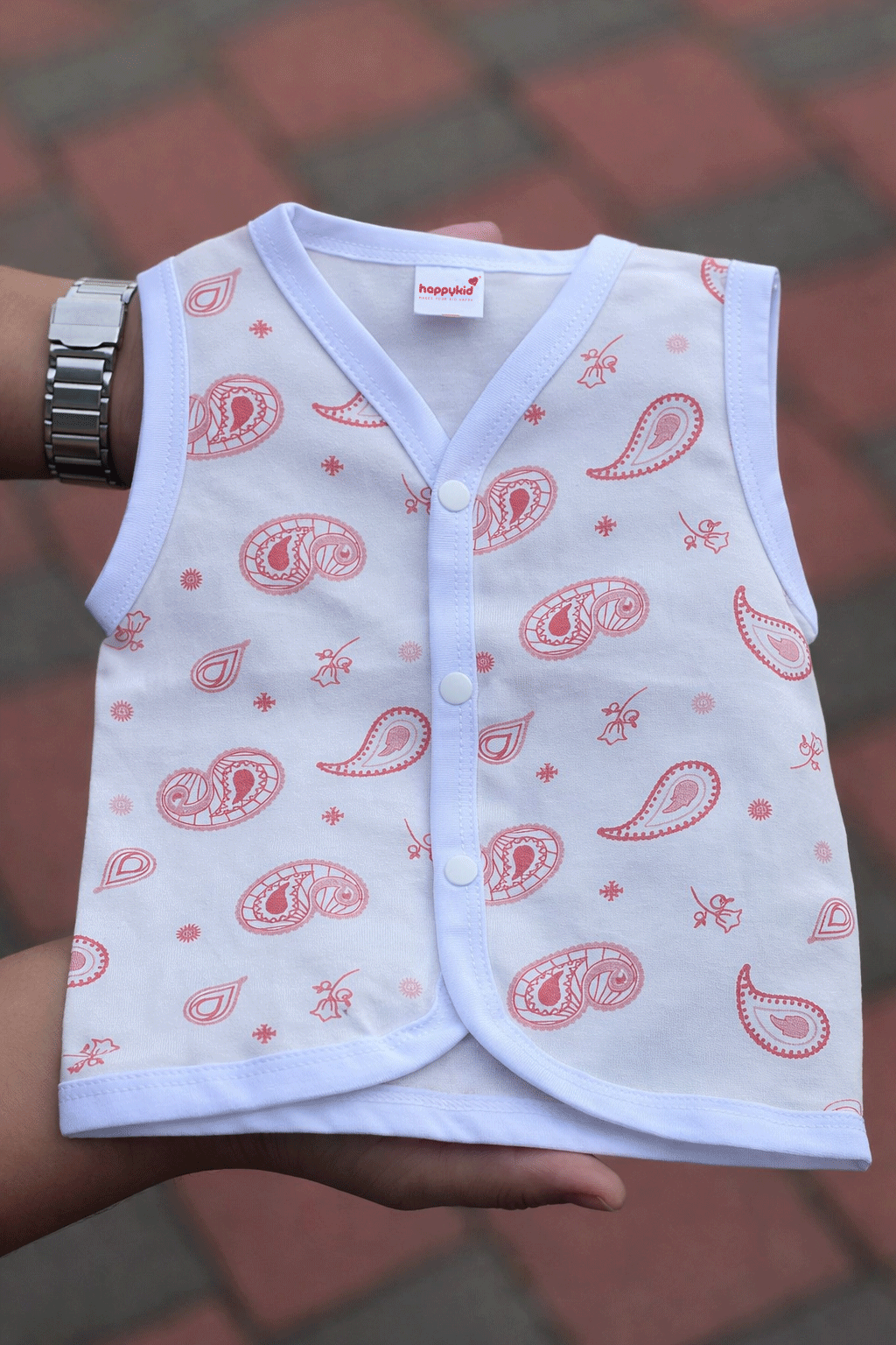 Jabala Wings Newborn Baby Vest 3 pcs Set | Soft Cotton Sleeveless Jabala Top (0–3 Months)