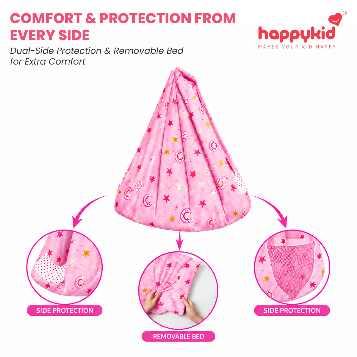 Premium Baby Cradle Combo with Adjustable Window Hanger & Spring – 6 in 1 | Combo 8