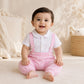 Rex Cotton Baby Suspender Outfit Set – Shirt & Pants