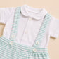 Rex Cotton Baby Suspender Outfit Set – Shirt & Pants