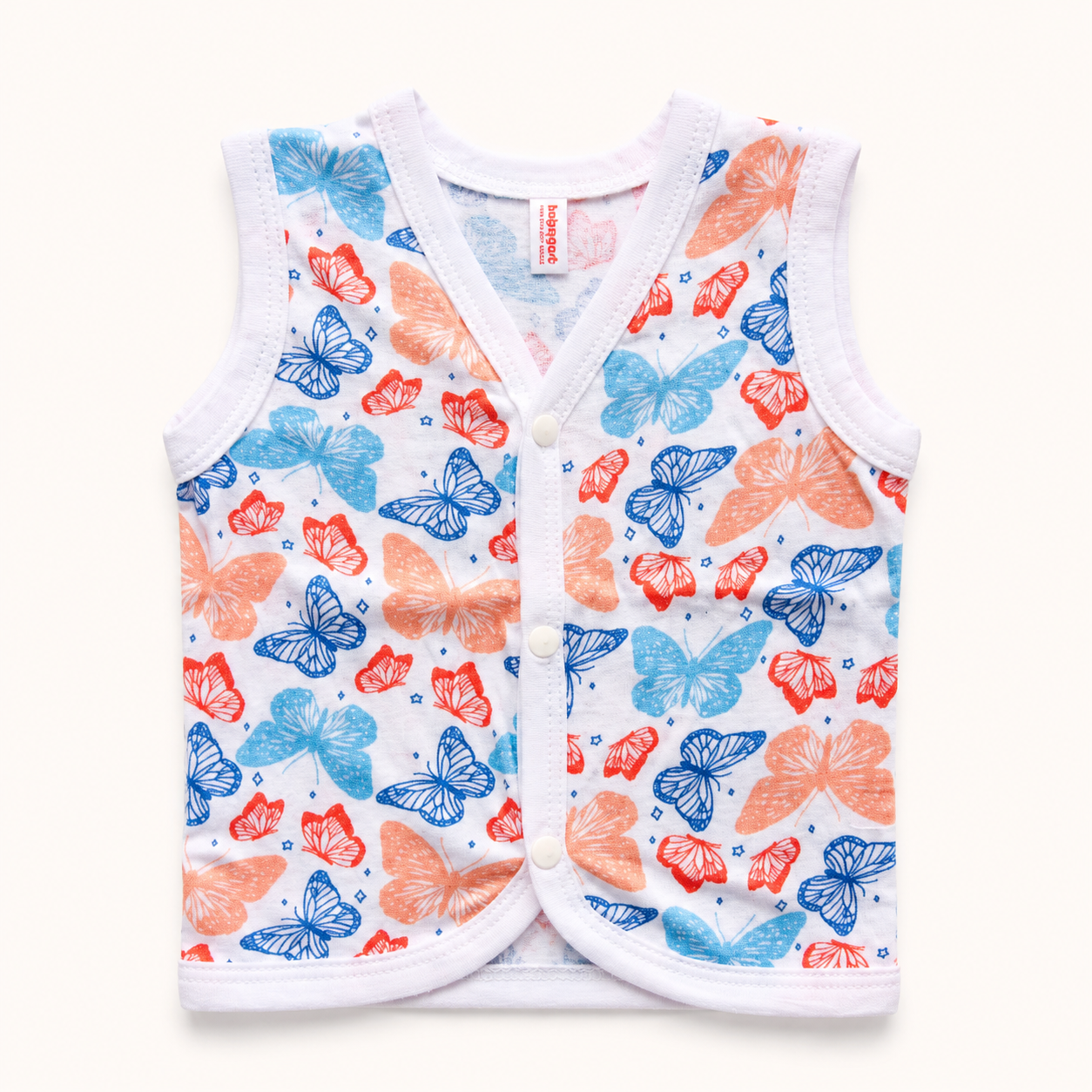 100% Cotton Baby Jabala Set - 6 Pack (0-3M)