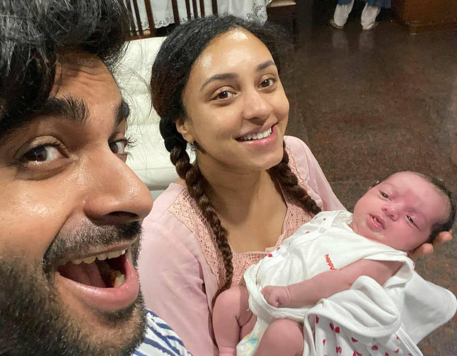 Pearle Maaney, Nila and Adil Ibrahim