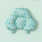 Baby Adjustable Pillow with 3-Side Support | Soft Cotton Infant Positioning Pillow | Newborn to Toddler Comfort Pillow