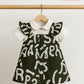 HappyKid Baby Girls Cotton Dress with Inner Tee – AYLIN Style | Soft Woven & Interlock Fabric