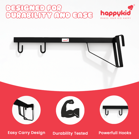 Baby Bed Cradle Combo with Heavy Duty Steel Hanger