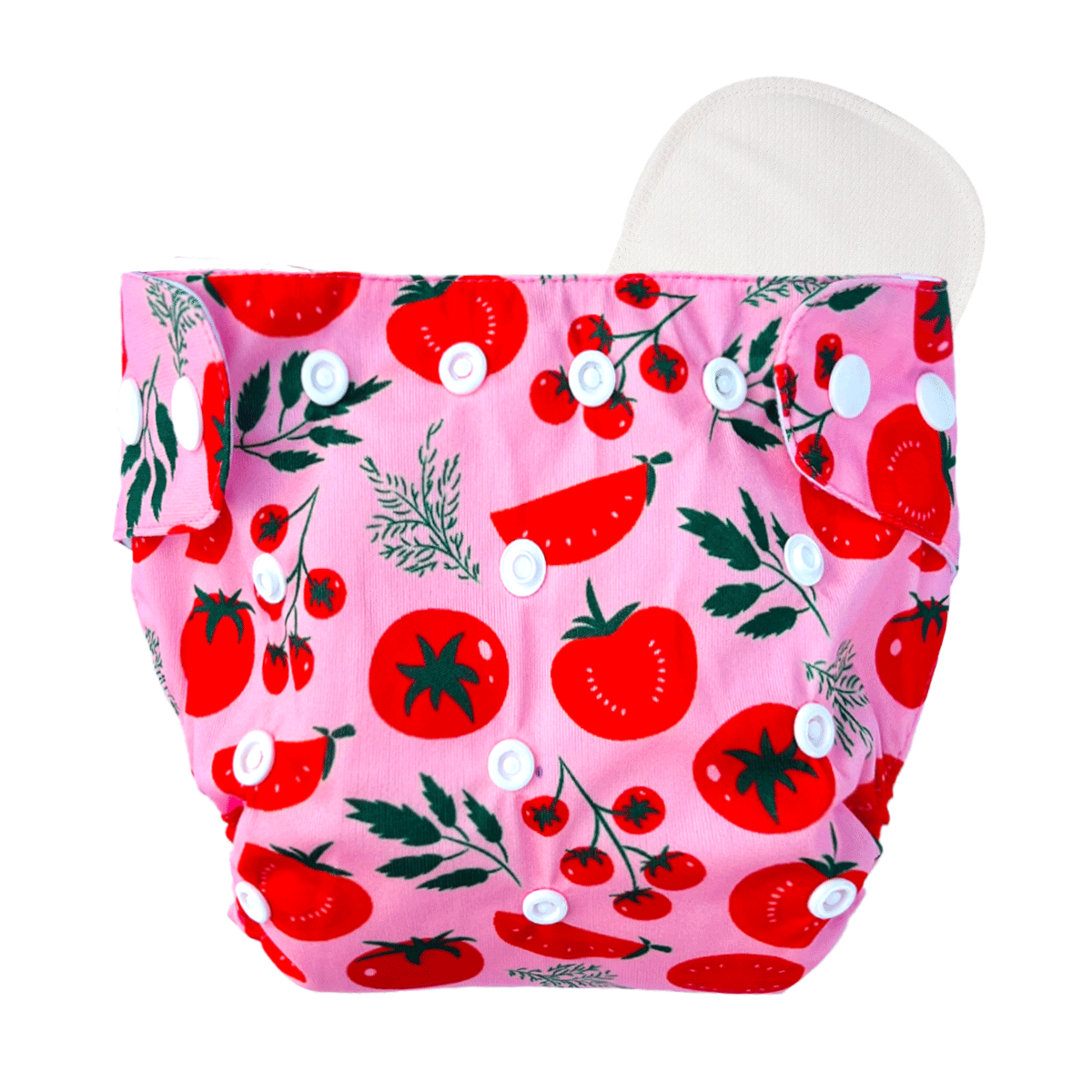 Baby Cloth Diaper Combo – 3 Diapers & 6 Insert Pads
