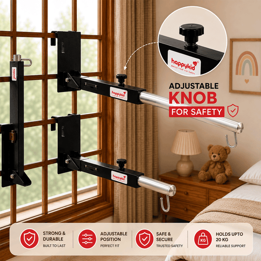 Adjustable Window Cradle Hanger – Heavy Duty Steel Baby Swing Support