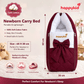 HappyKid Premium Cotton Baby Carry Bed | 3-in-1 Newborn Sleeping Nest