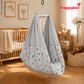 Premium Baby Hanging Cradle Complete Set with Adjustable Window Hanger – 7 in 1 | Combo 10