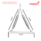 Premium Baby Cradle Combo with Adjustable Window Hanger & Spring – 6 in 1 | Combo 8