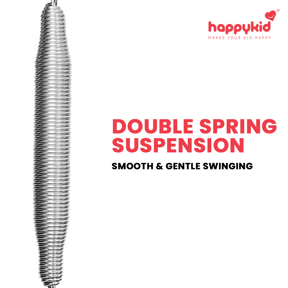 HappyKid Baby Cradle Hanger Spring Set – Up to 20 kg